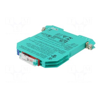 Converter: Zener barrier | for DIN rail mounting | -20÷60°C