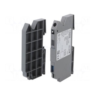Fuse acces: supply block | for DIN rail mounting | IP20 | -25÷50°C