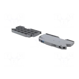 Fuse acces: supply block | for DIN rail mounting | IP20 | -25÷50°C
