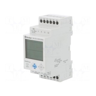 Programmable time switch | 0,1s÷9999h | SPDT x2 | 250VAC/16A | IP20