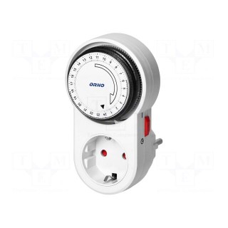 Programmable time switch | 15min÷24h | 230VAC/16A | Usup: 230VAC