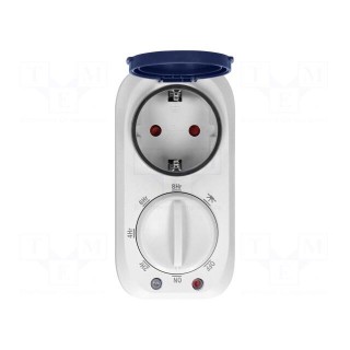 Programmable time switch | 2h÷8h | 230VAC/16A | Usup: 230VAC | IP44