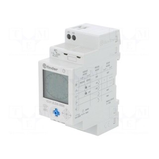 Programmable time switch | min.30min | SPDT | 250VAC/16A | -20÷50°C