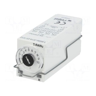 Timer | 0,1s÷100h | 4PDT | 250VAC/6A | 12VDC | DIN,socket,on panel