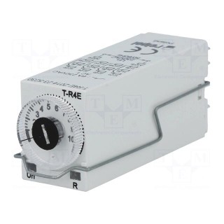 Timer | 0,1s÷100h | 4PDT | 250VAC/6A | 230VAC | DIN,socket,on panel