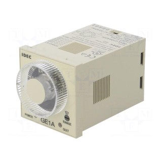 Timer | 0,1s÷10h | DPDT | 240VAC/5A,24VDC/5A | 220÷240VAC | socket