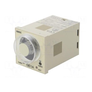 Timer | 0,1s÷10h | SPDT + SPDT | 240VAC/5A,24VDC/5A | socket | PIN: 8