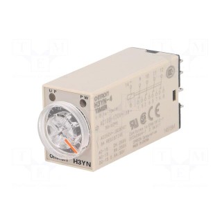 Timer | 0,1s÷10min | 4PDT | 250VAC/3A | 100÷120VAC | socket | -10÷50°C