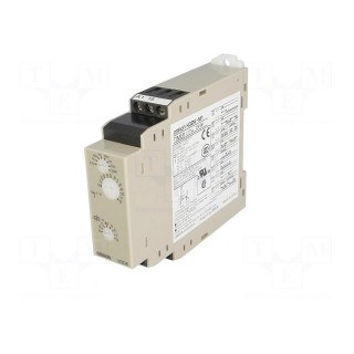 Timer | 0,1s÷1200h | SPDT | 250VAC/5A | 24÷240VAC | 24÷240VDC | DIN | IP20