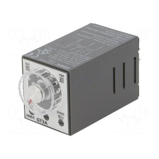 Timer | 0,1s÷180h | DPDT | 250VAC/5A,30VDC/5A | Usup: 24VAC | socket
