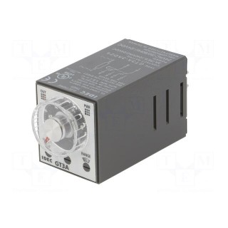 Timer | 0,1s÷180h | DPDT | 250VAC/5A,30VDC/5A | 24VAC | 24VDC | socket