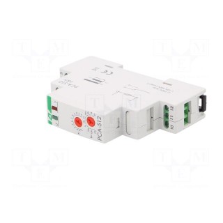 Timer | 0,1s÷24days | SPDT | 10A | 230VAC | for DIN rail mounting | IP20