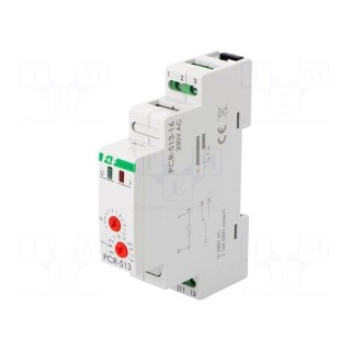Timer | 0,1s÷24days | SPDT | 16A | 230VAC | for DIN rail mounting | IP20
