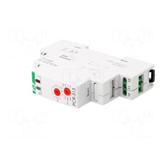 Timer | 0,1s÷24days | SPDT | 16A | 230VAC | for DIN rail mounting | IP20