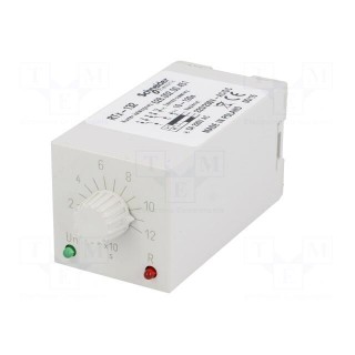 Timer | 10÷120s | DPDT | 230VAC/5A | 220÷230VAC | 220÷230VDC | undecal