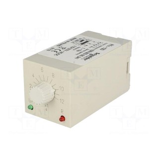 Timer | 1÷12s | DPDT | 230VAC/5A | 110÷127VAC | 110÷127VDC | undecal