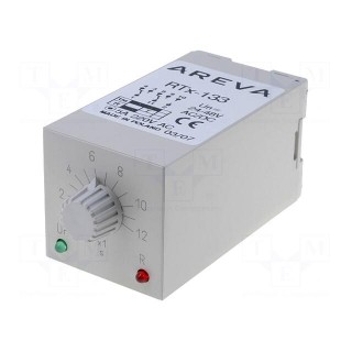 Timer | 1÷12s | DPDT | 230VAC/5A | 24÷48VAC | 24÷48VDC | undecal | PIN: 11