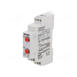 Timer | 1s÷60s | relay | 24VAC,230VAC | 24VDC | for DIN rail mounting