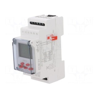 Programmable time switch | Range: 1 year | SPDT | 230VAC | PIN: 5 | IP20