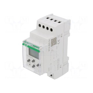 Programmable time switch | Range: 1 year | SPDT | 24÷264VAC | PIN: 8