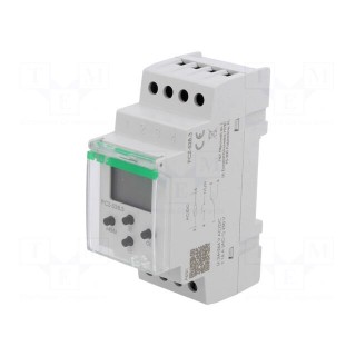 Programmable time switch | Range: 1 year | SPDT | 24÷264VAC | IP20