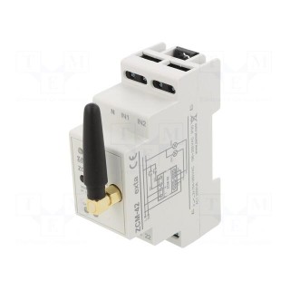 Programmable time switch | Range: 1 year | SPDT x2 | 230VAC | PIN: 8
