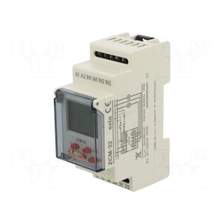 Programmable time switch | Range: 1 year | SPDT x2 | 230VAC | IP20