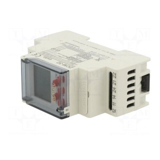 Programmable time switch | Range: 1 year | SPDT x2 | 230VAC | IP20