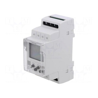 Programmable time switch | Range: 1 year | SPDT x2 | 24÷240VAC