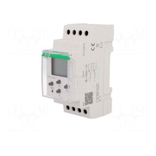 Programmable time switch | Range: 24h / 7days | DPDT | 24÷264VAC