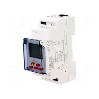 Programmable time switch | Range: 24h / 7days | SPDT | 230VAC | PIN: 5
