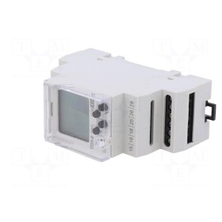 Programmable time switch with thermostat | Range: 1 year | 24VAC