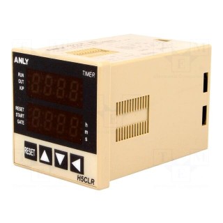 Timer | Range: 0,001s÷9999h | SPDT | 12÷48VAC | 12÷48VDC | octal | PIN: 8