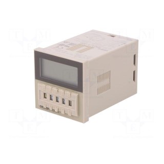 Timer | Range: 0,1s÷9990h | SPDT | 24÷240VAC | 12÷240VDC | socket