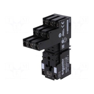 Relays accessories: socket | PIN: 11 | for DIN rail mounting | 10A