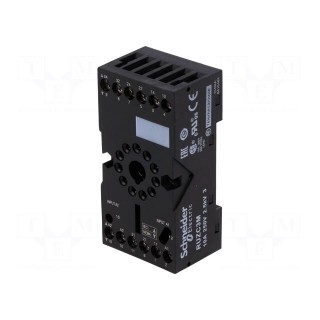 Relays accessories: socket | PIN: 11 | for DIN rail mounting