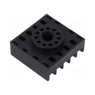 Relays accessories: socket | PIN: 11 | Electr.connect: round socket