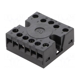 Relays accessories: socket | PIN: 11 | on panel