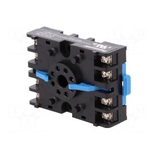 Relays accessories: socket | PIN: 8 | for DIN rail mounting
