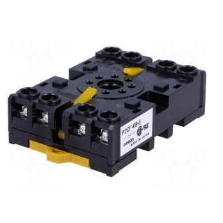 Relays accessories: socket | PIN: 8 | for DIN rail mounting | 6A