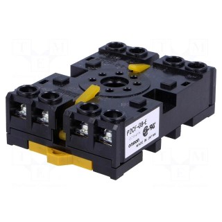 Relays accessories: socket | PIN: 8 | for DIN rail mounting | 6A