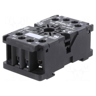 Relays accessories: socket | PIN: 8 | Leads: screw terminals
