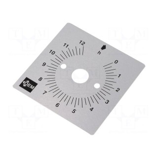 Scale for mechanical timer | MI2R