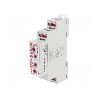 Module: current monitoring relay | AC current | 230VAC | SPDT | IP20