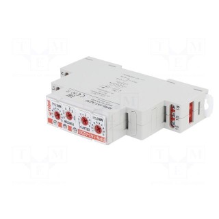 Module: current monitoring relay | AC current | 230VAC | DIN | SPDT