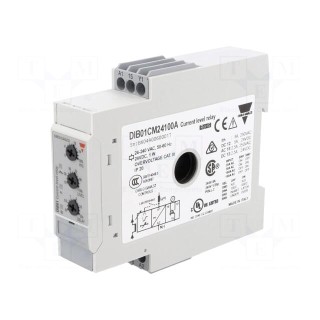 Module: current monitoring relay | AC current | 24÷240VAC | 24VDC