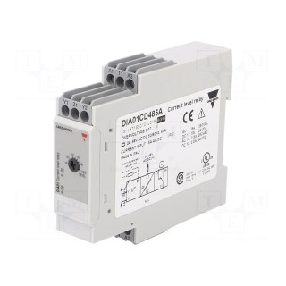 Module: current monitoring relay | AC/DC current | 24÷48VAC | DIN