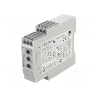 Module: current monitoring relay | AC/DC voltage | 115/230VAC