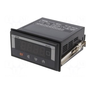 Module: meter | DC current | 100÷240VAC | on panel | Display: LED