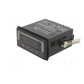 Module: meter | DC current | 100÷240VAC | on panel | Display: LED | MT4W